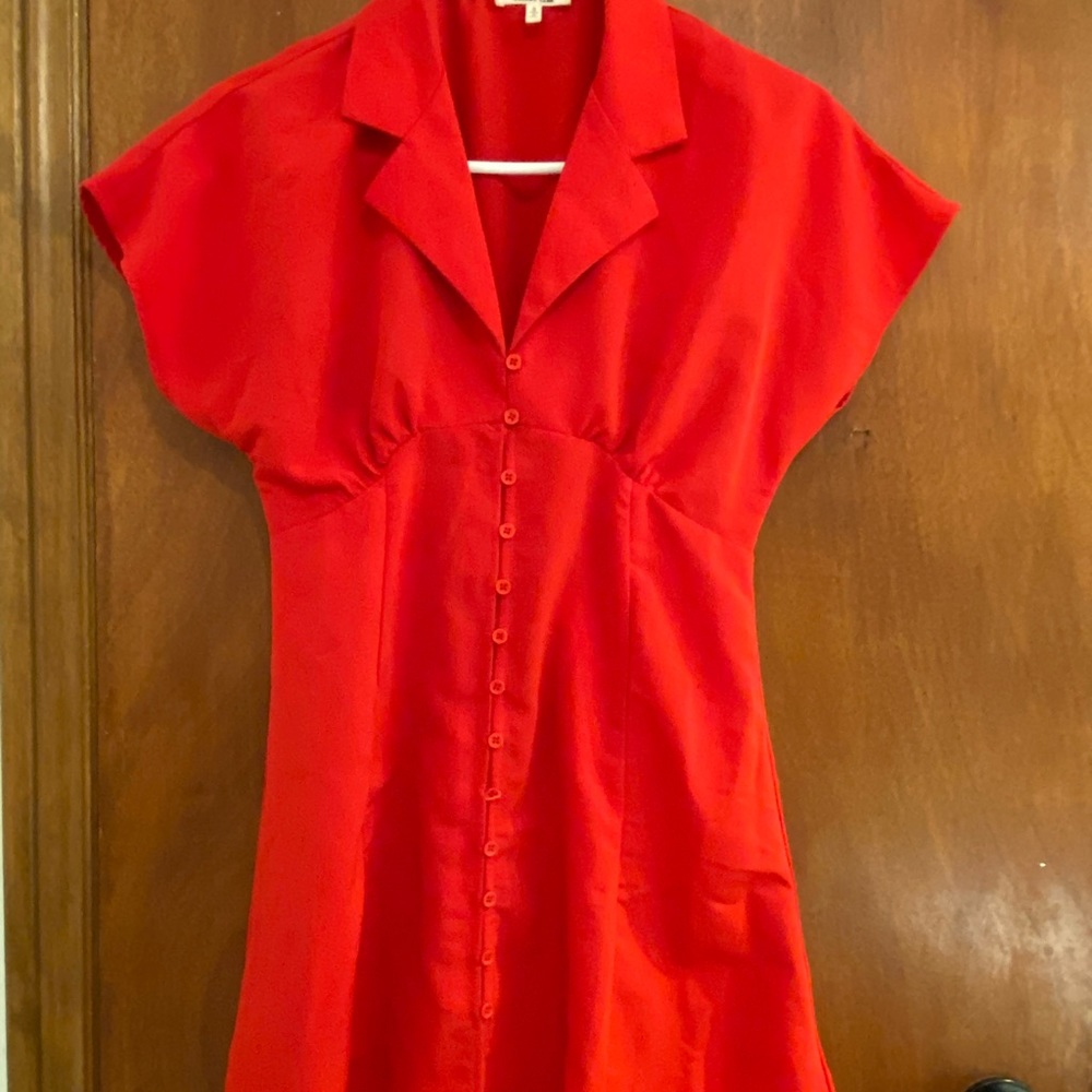 Red dress (size small)